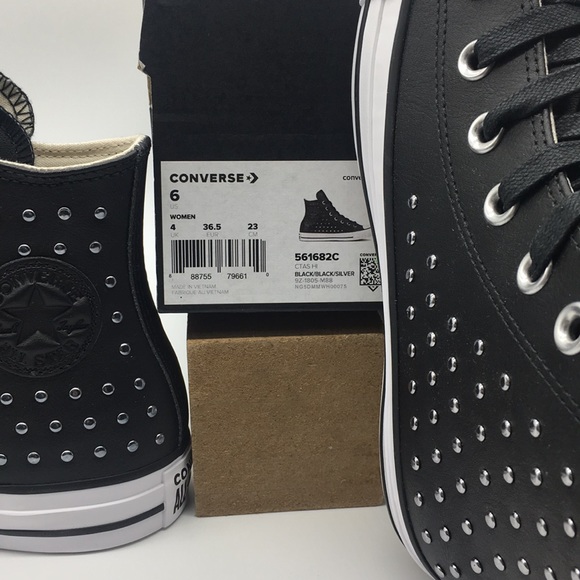 Converse CTAS HI black/silver - Picture 8 of 8